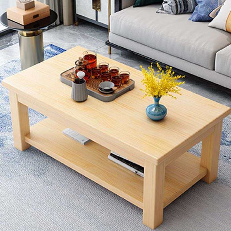 实木茶几家用客厅中式茶桌小户型双层可储物办公室桌子茶几桌一件,3C数码配件,其它配件,淘宝优惠券,粉丝福利购,淘宝优惠卷