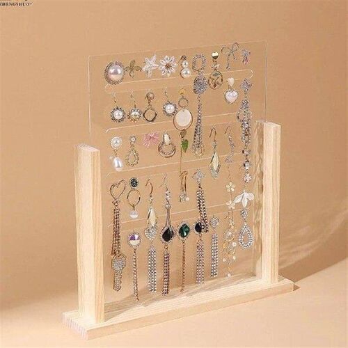 Acrylic Earring Holder Home Earring Display Organizer for