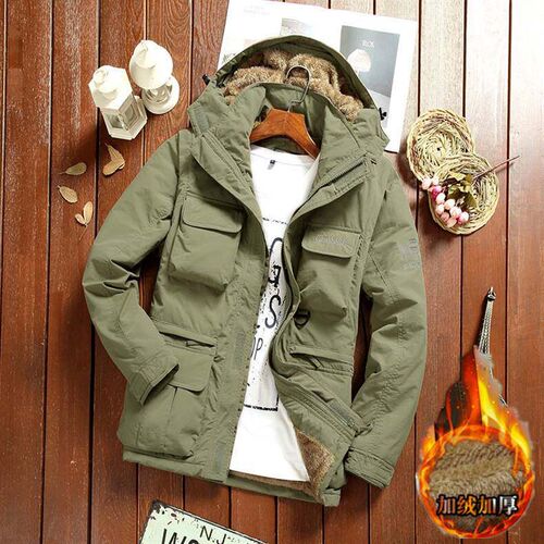 -The new autumn and winter mens fleece can take off the sle