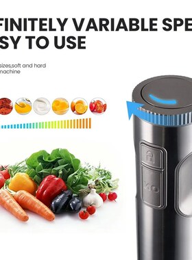 Hand Immersion Blender 1000W Powerful 4-in-1,Stainless Steel