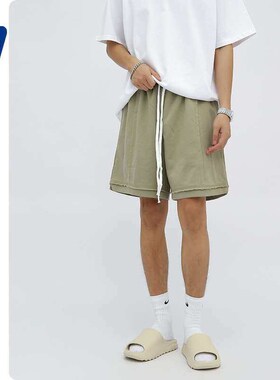 Mens Wear  Summer Loosen Eition Embroiery with Pants an R