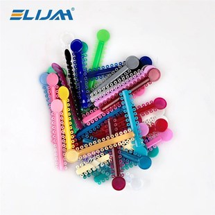 40Pcs/Pack Dental Elastic Ligature Ties Orthodontic Rubber B