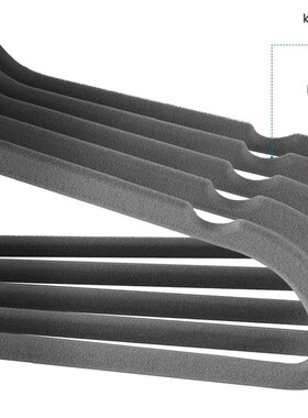 Non slip velvet clothes hanger dress Coat Hanger holder rack