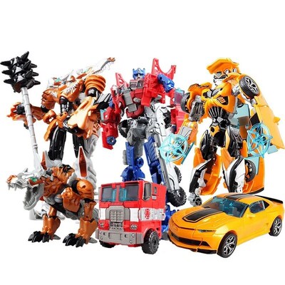 Classic Toys Robot Car Deformation Dinosaur Action Figure Co