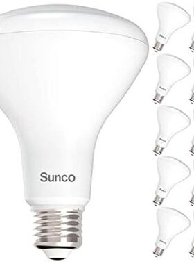 Sunco 10 Pack BR30 LED Bulbs, Indoor Flood Lights 11W Equ