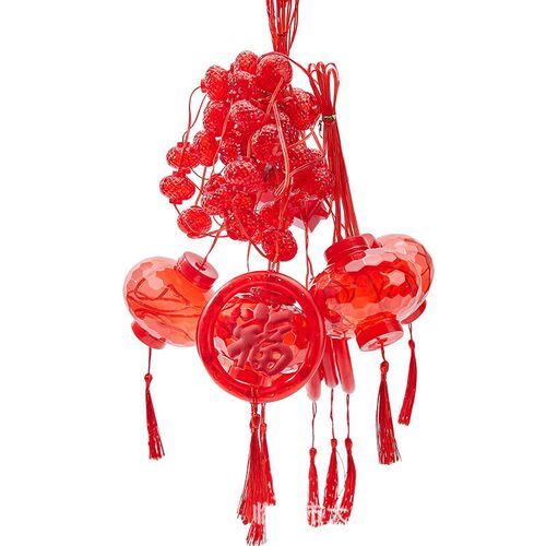 New Year Decorative Lantern Curtain Lantern Festival Lantern