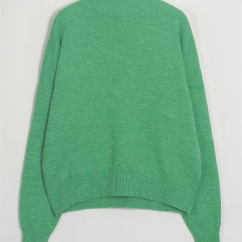 Wixra Turtleneck Loose Sweaters Women Pullover Jumper Casual