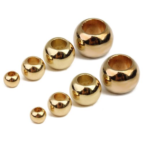 20-100pcs/lot 4 6 8 10 12mm Big Hole Beads CCB Beads Spacer