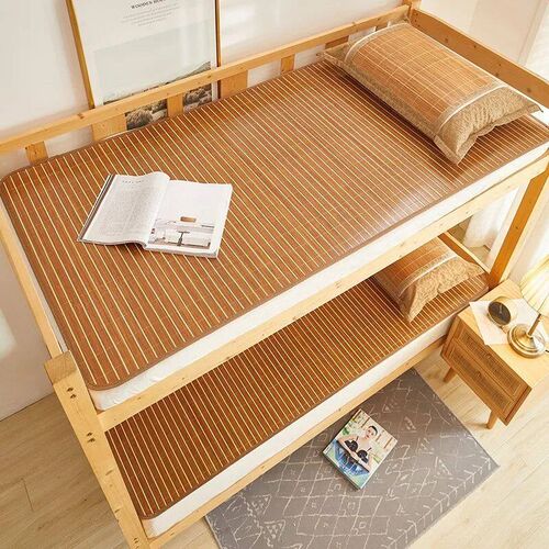 Double-Sided Bamboo Cooling Mat Ice Silk Single Person Stain