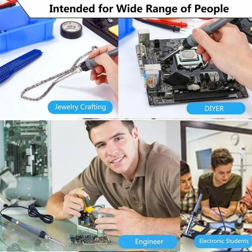 60W Adjustable Temperature Welding Solder Rework Station Hea
