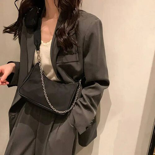 Casual Nylon Waterproof Women Shoulder Hobo Bags Fashion Coo