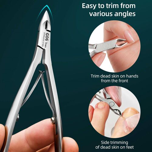Russian Ieather Clippers Professional Nail Salon Tools Vietn