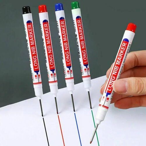 New 20mm Deep Hole Long Nib Head Markers For Metal Perforati