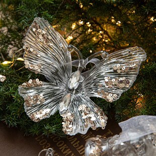 Xmas Acrylic Ornament Decorations Tree snowflake Christmas