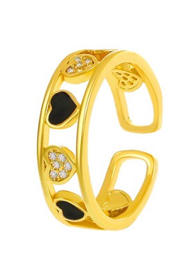heartshaped ringdesign senseadjustableHeartshaped Ring with