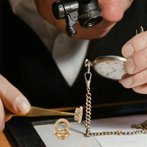 12 Pcs Quartz C Accessories Dial Movement Nut Appendix