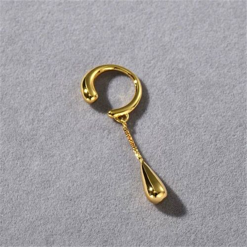 Simple Personality Tassel Drop Pendant Ear Bone Clip New Fem