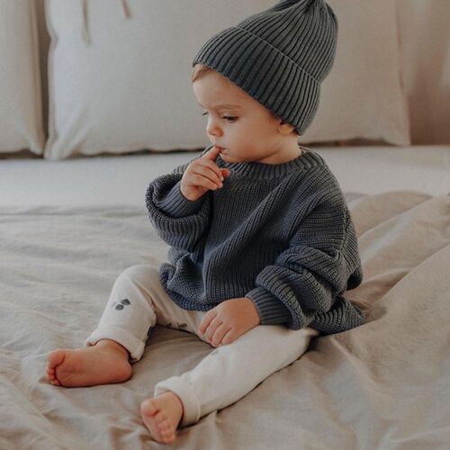 Children Baby Loose Sweater Knitted Autum Winter Baby Boy Gi