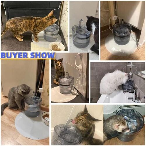 Automatic  Water Fountain With Faucet Dog Water Dispenser