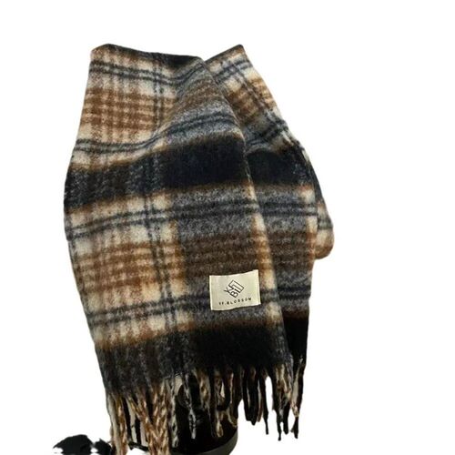 Autumn and Winter New Product Retro Atmosphere Coffee Color