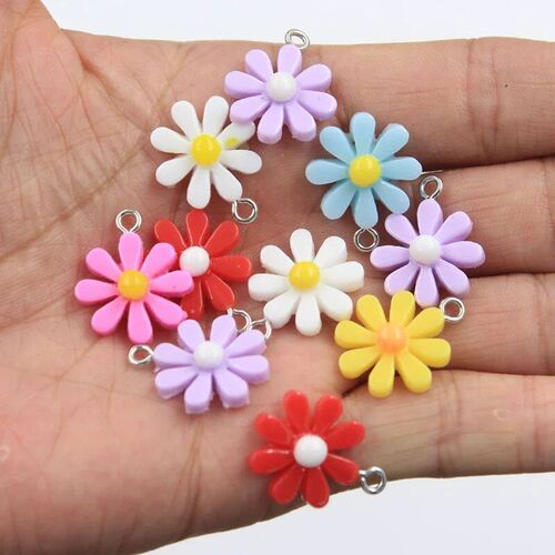 30pcs Charms flower sunflower daisy 20x16mm Pendant Crafts M