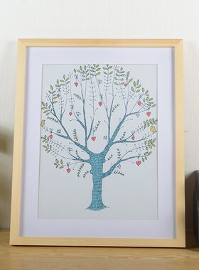 A A Wooden Frame Black White Color Photo Frames for Wall Ar