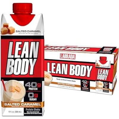Lean Body Ready-to-Drink Salted Caramel Protein Shake, 40