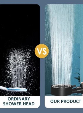 High-pressure Shower Head Set 5 Modes of Adjustment Showerhe
