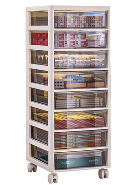 Drawer-type storage cabinet, office document storage box