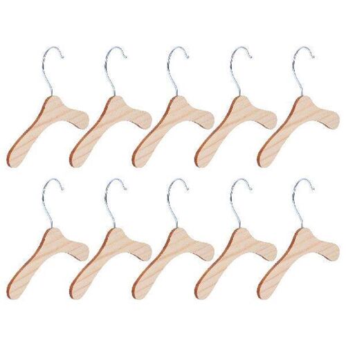 10pcs Creative Pet Clothing Clothes Hanger Clothing Holder
