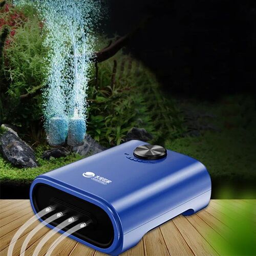Silent Aquarium Oxygen Air Pump with Check Valve Fish Tank F