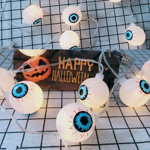 150cm 10LED Halloween LED String Lights Portable Pumpkin Gho