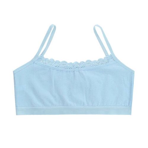 Childrens Strapless Developmental Bra Underwear Vest Breath