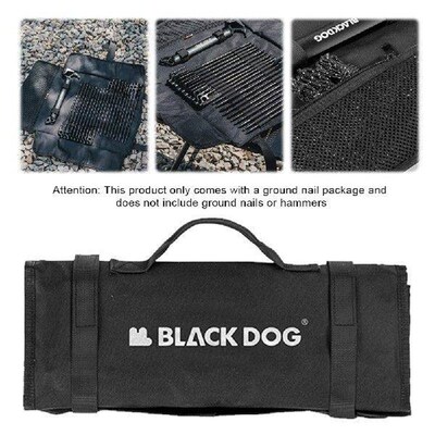 Camping Stake Bag Oxford Cloth Ground Nail Hammer Storage