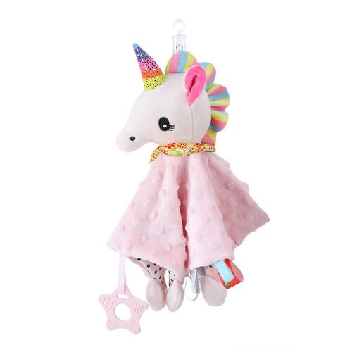 Soft Dotty Baby Soothing Towel Infant Soothe Blanket Unicorn