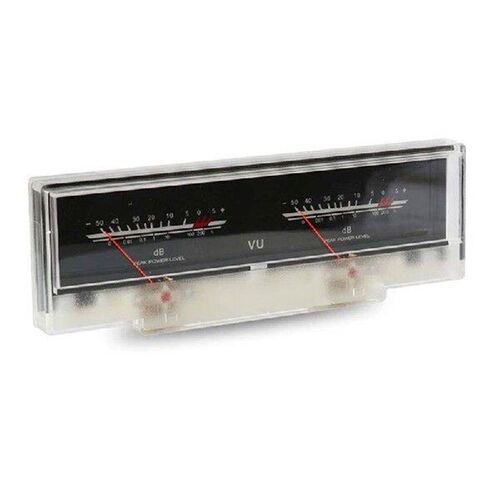 Double VU Meter Stereo Amplifier Board Sound Level Meter