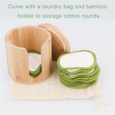 Reusable Makeup Remover Pads Face Facial Cleansing Wipes