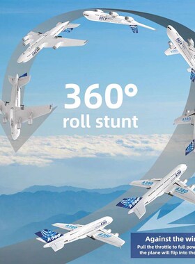 2025 Newest A380 RC Plane 3CH 2.4G EPP Remote Control Machin