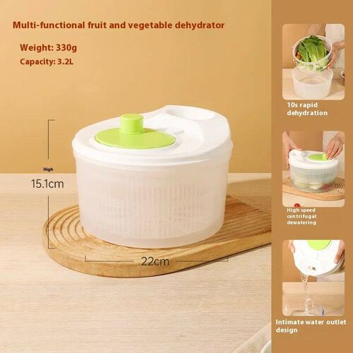 Vegetable dehydrator Home salad dryer Small manual kitchen g