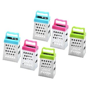 6 Pcs Vegetables Mini Grater Kitchen Multi-use Stainless