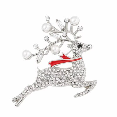Mythical reindeer Christmas imitation metal 18K electroplati