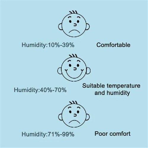 Mini Digital Thermometer Hygrometer Set Room Humidity Gauge
