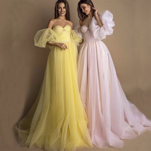 BEPEITHY Sweetheart Pink Long Evening Dress Party Elegant 20