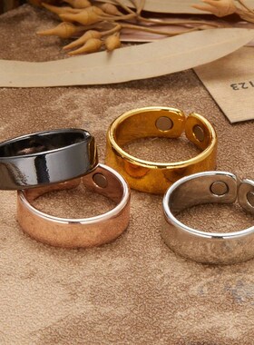 rendy Punk Magnetic Therapy Weight Loss Rings for Women Men
