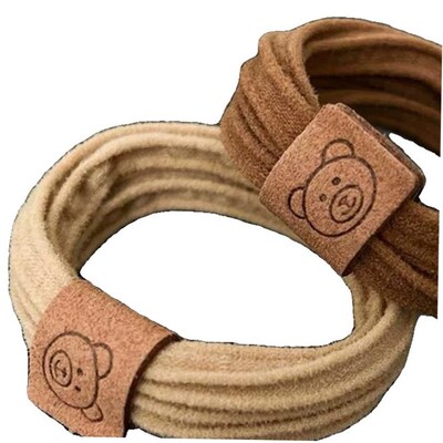 Hair rope rubber band female high elasticity black hair tie