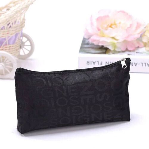 Women Cosmetic ag Portable Cute Multifunction eauty Zipper T
