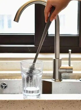 Long Handle Silicone Bottle Brush Cleaning Brush Kitchen Cle