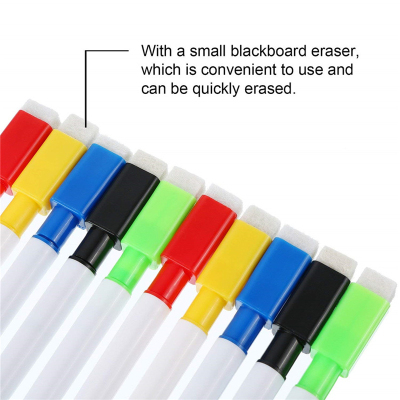 8pcs water-colour brush Whiteboard Marker Pens White Board D