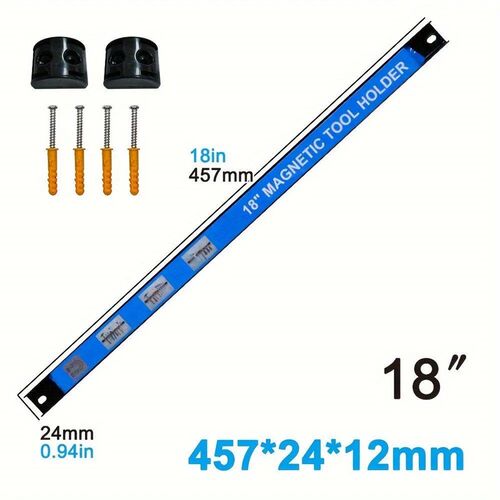 8.12,18,24inch Magnetic Tool Holder Heavy Duty Tool Bar,Spac