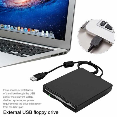 Floppy Drive Plug And Play 1.44M FDD Laptop PC Plastic Durab